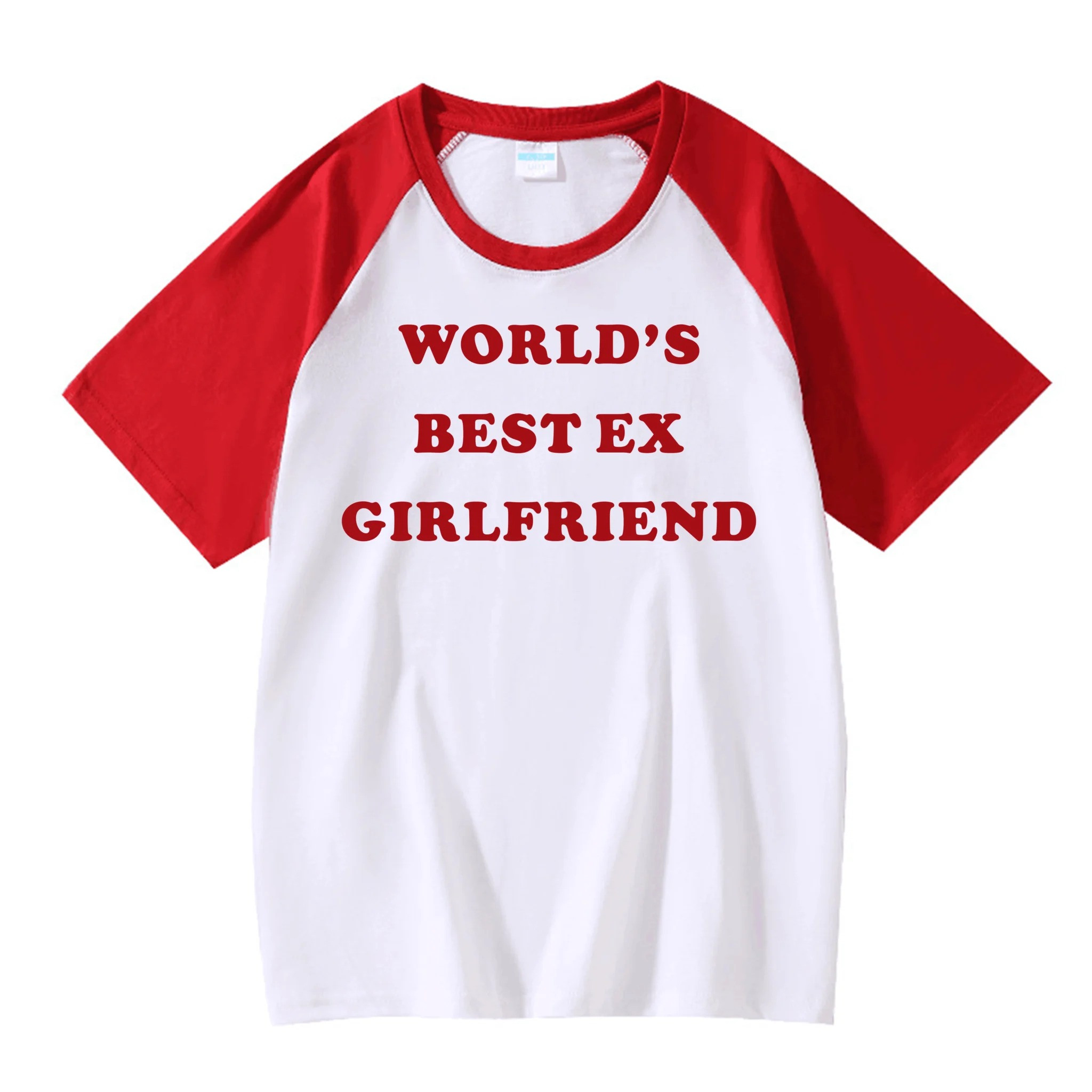 Megan Moroney Merch T-Shirt World Best Ex Girlfriend Short Sleeve Raglan Shirt Gifts