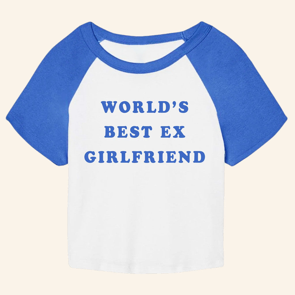 Megan Moroney Merch Worlds Best Ex Girlfriend Cropped T-Shirt Gifts For Her Megan Moroney Merch Worlds Best Ex Girlfriend Cropped T-Shirt Gifts For Her