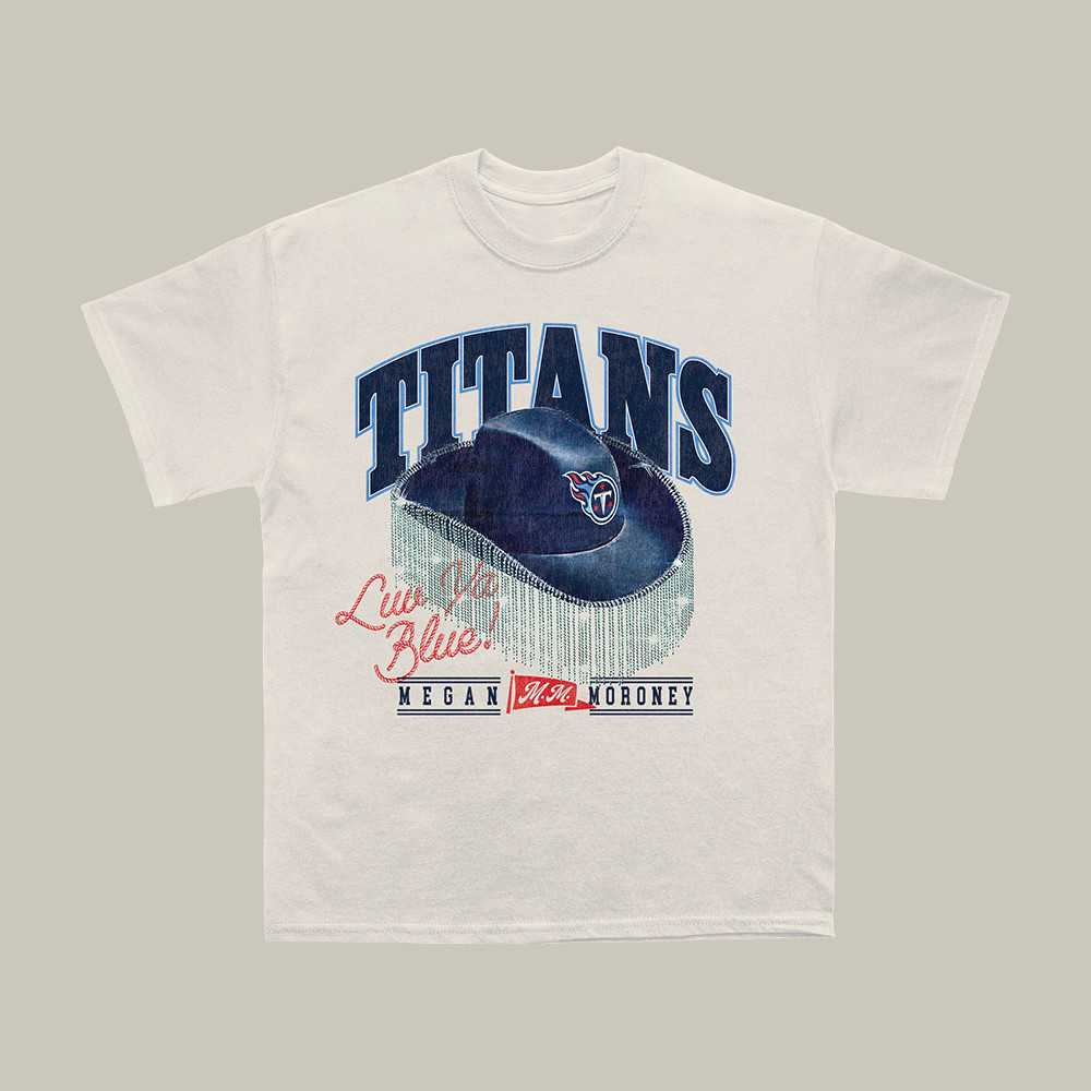Megan Moroney x Tennessee Titans Cowgirl Hat Megan Moroney Shirt Music Fan Gift