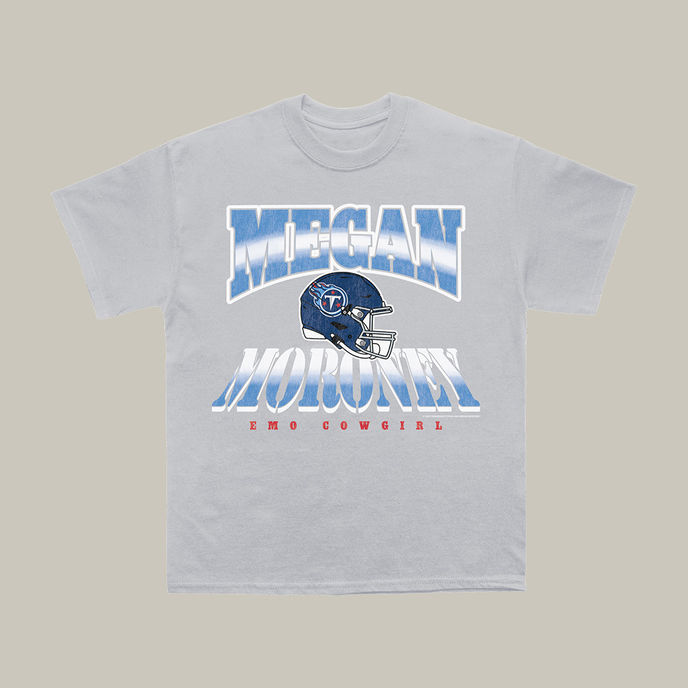 Megan Moroney x Tennessee Titans Helmet T-Shirt Megan Moroney Shirt Present For Huge Fans