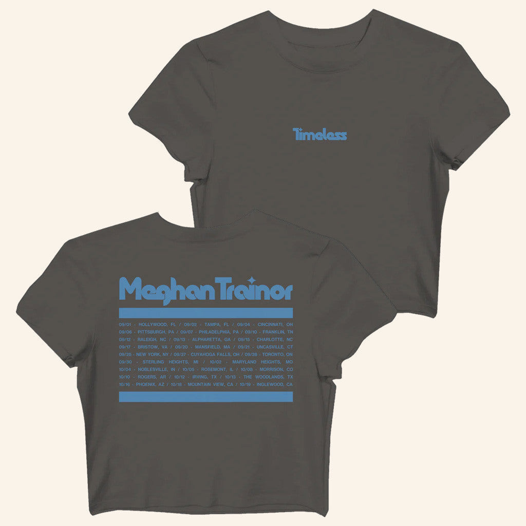 Meghan Trainor Merch Timeless Cropped T-Shirt Gift Ideas For Girlfriend Meghan Trainor Merch Timeless Cropped T-Shirt Gift Ideas For Girlfriend
