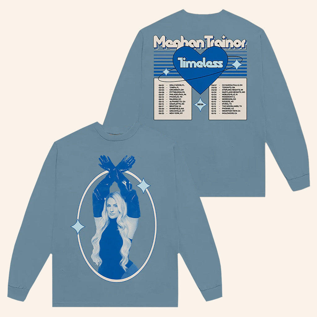 Meghan Trainor Merch Timeless Long Sleeve T-Shirt Gift Ideas For Friends Meghan Trainor Merch Timeless Long Sleeve T-Shirt Gift Ideas For Friends