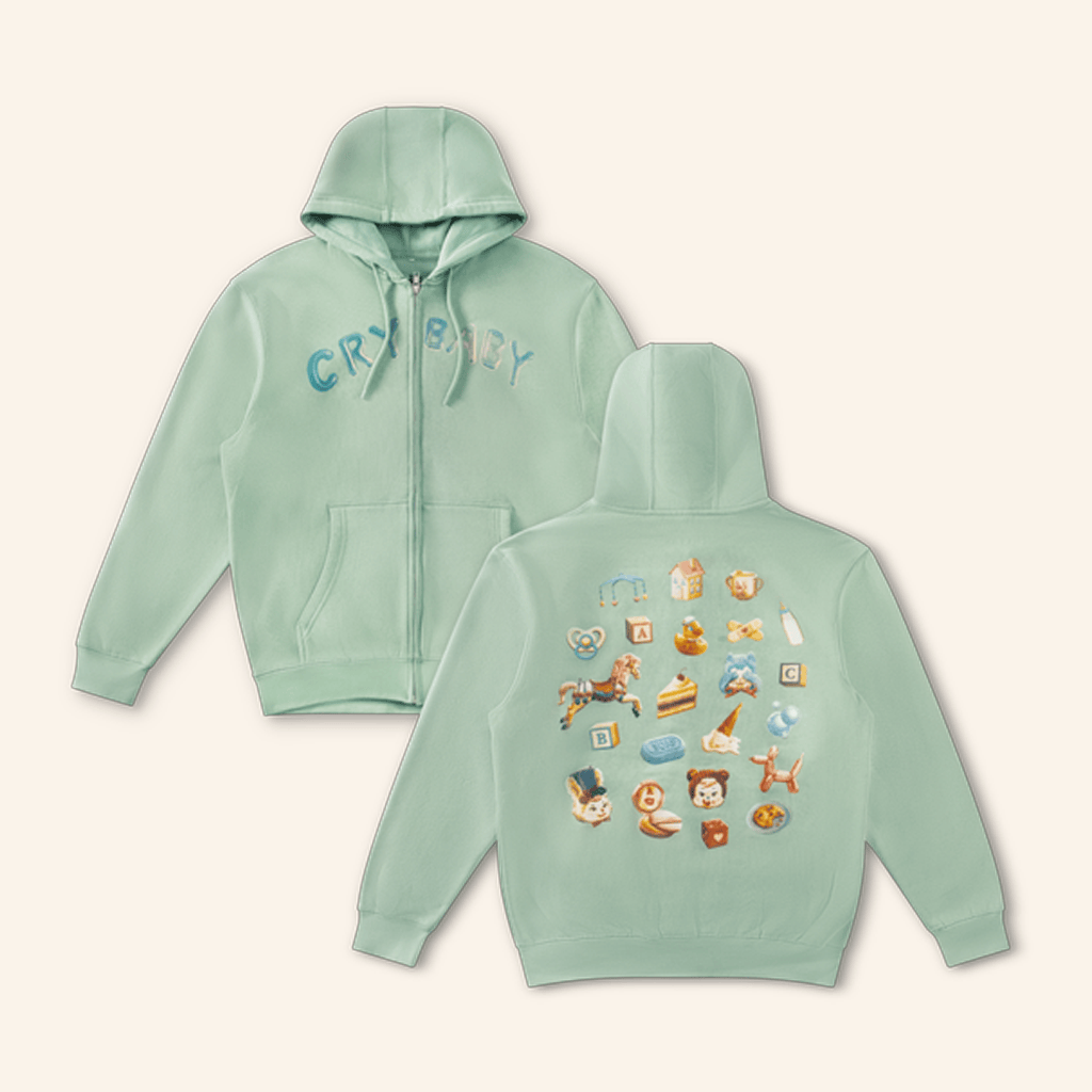 Melanie Martinez Merch Anniversary Collage Zip Up Hoodie Gifts For Friends Melanie Martinez Merch Anniversary Collage Zip Up Hoodie Gifts For Friends
