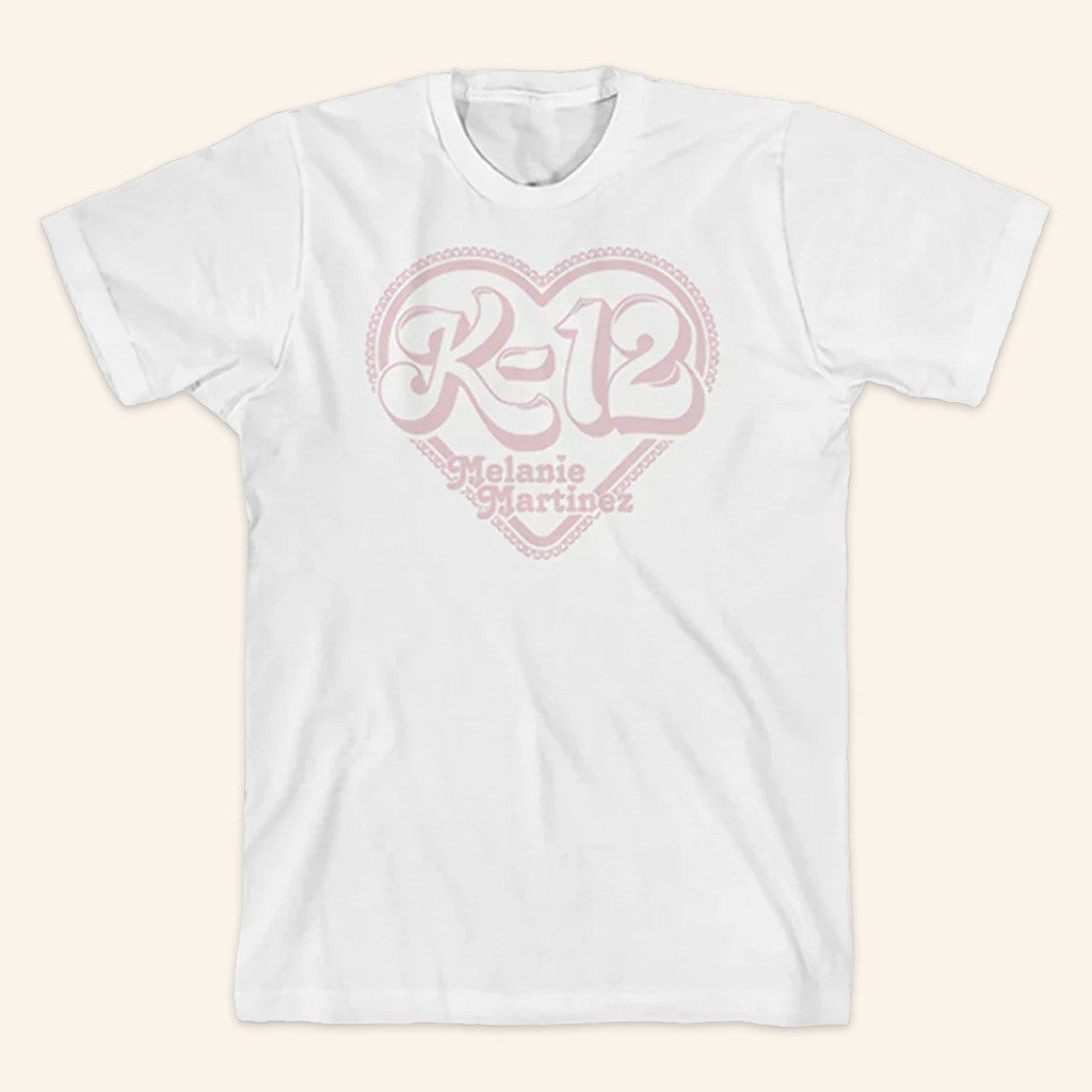 Melanie Martinez Merch Lace Heart T-Shirt Gifts For Daughter Melanie Martinez Merch Lace Heart T-Shirt Gifts For Daughter