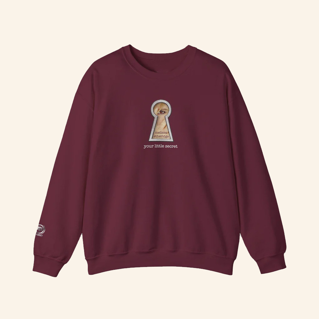 Melissa Etheridge Merch Your Little Secret Anniversary Crewneck Sweatshirt Gifts For Fans Melissa Etheridge Merch Your Little Secret Anniversary Crewneck Sweatshirt Gifts For Fans