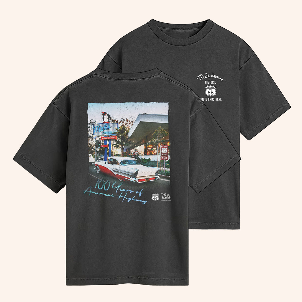 Mel's Drive In Merch Mel's Route 66 Centennial Vintage Shirt Gifts For Friends Mel's Drive In Merch Mel's Route 66 Centennial Vintage Shirt Gifts For Friends
