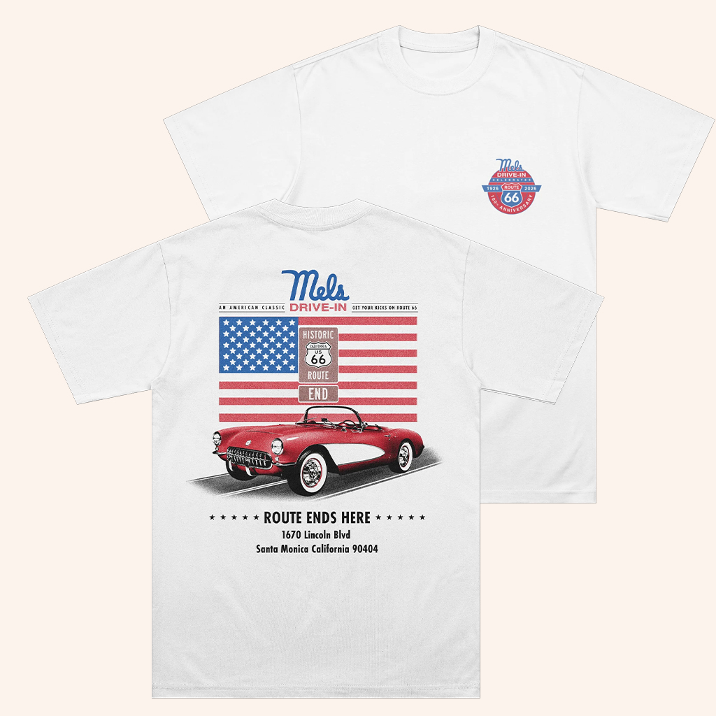 Mel's Drive In Merch Mel's Route 66 Ends Here Shirt Gifts For Besties