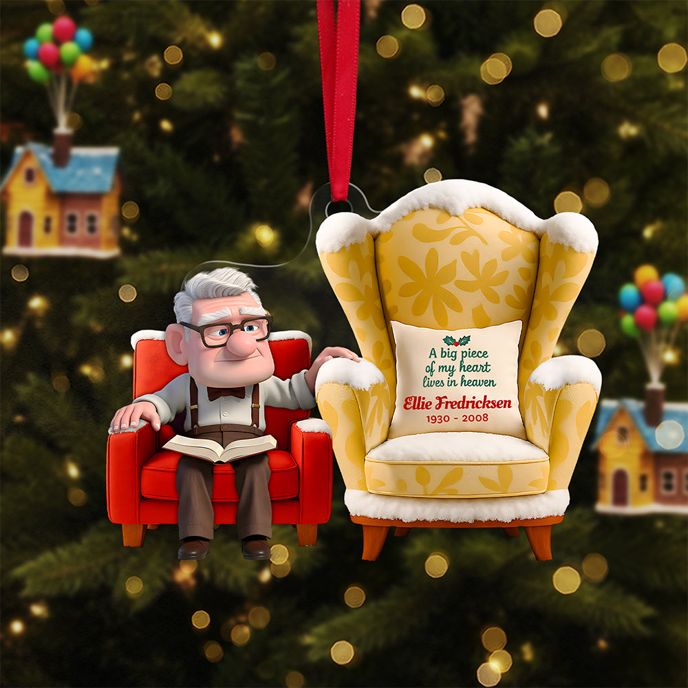 Memorial Couple Ornament - Personalized Gifts For Loved Ones - Xmas Home Decoration Gift