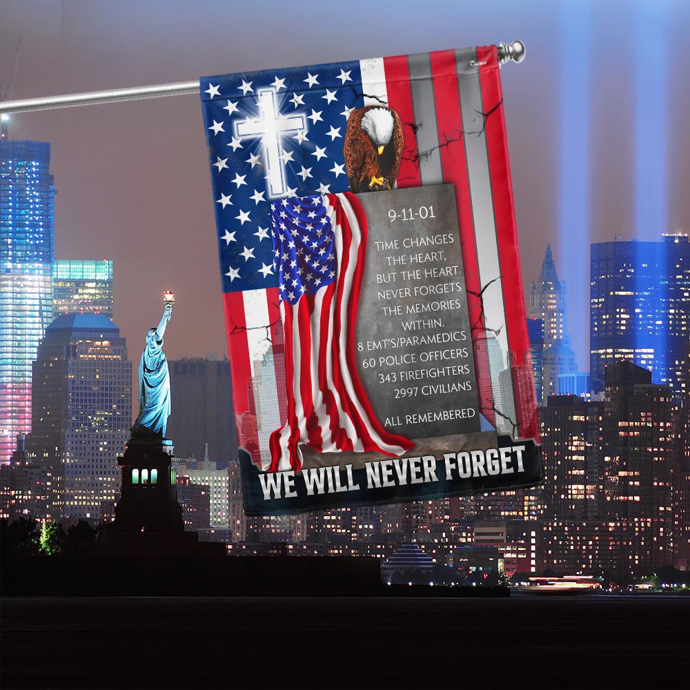 Memorial Day Never Forget 911 Flag September 11 Memorial American Flag