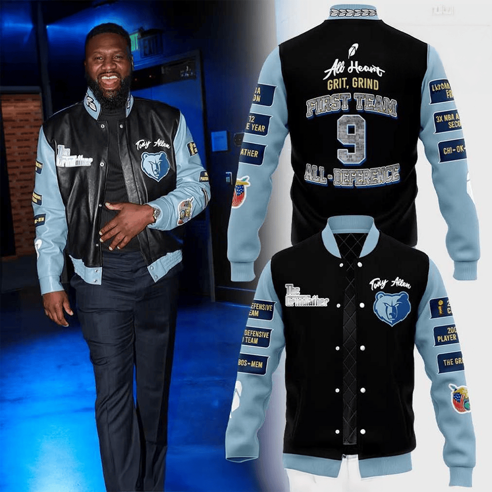 Memphis Grizzlies The Grind Father Tony Allen Special Varsity Jacket Perfect Gift For Sport Loversz