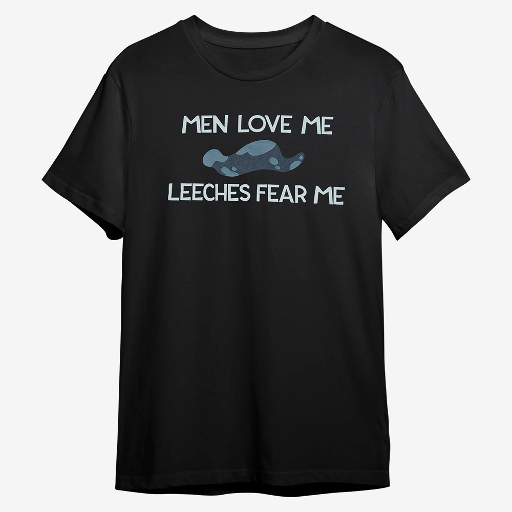 Men Love Me Leeches Fear Me Helluva Boss T-Shirt Helluva Boss Clothes Gift For Animation Fans