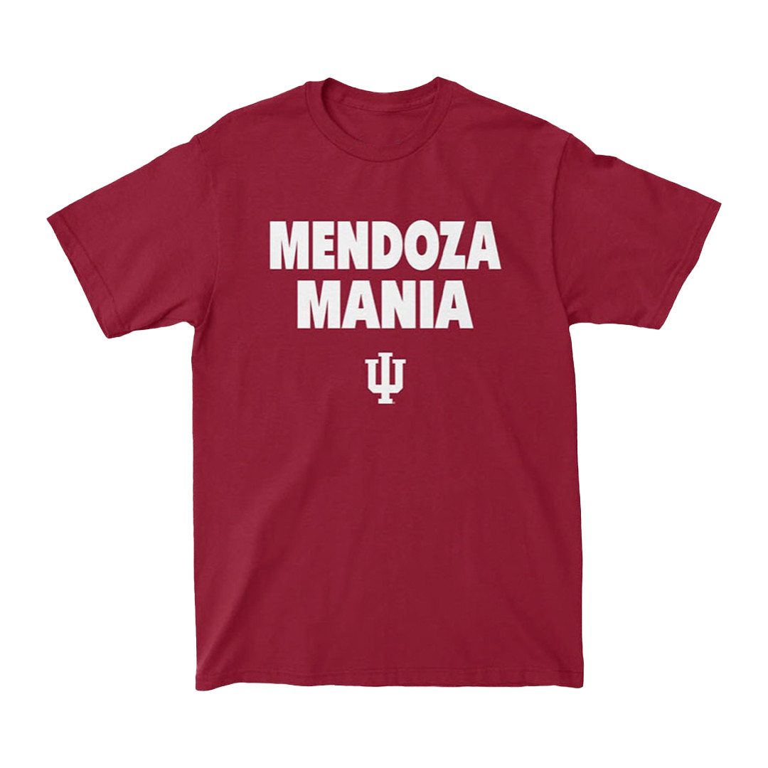 Mendoza Mania Indiana University T-Shirt Fernando Mendoza Clothes Gift For Coach Life
