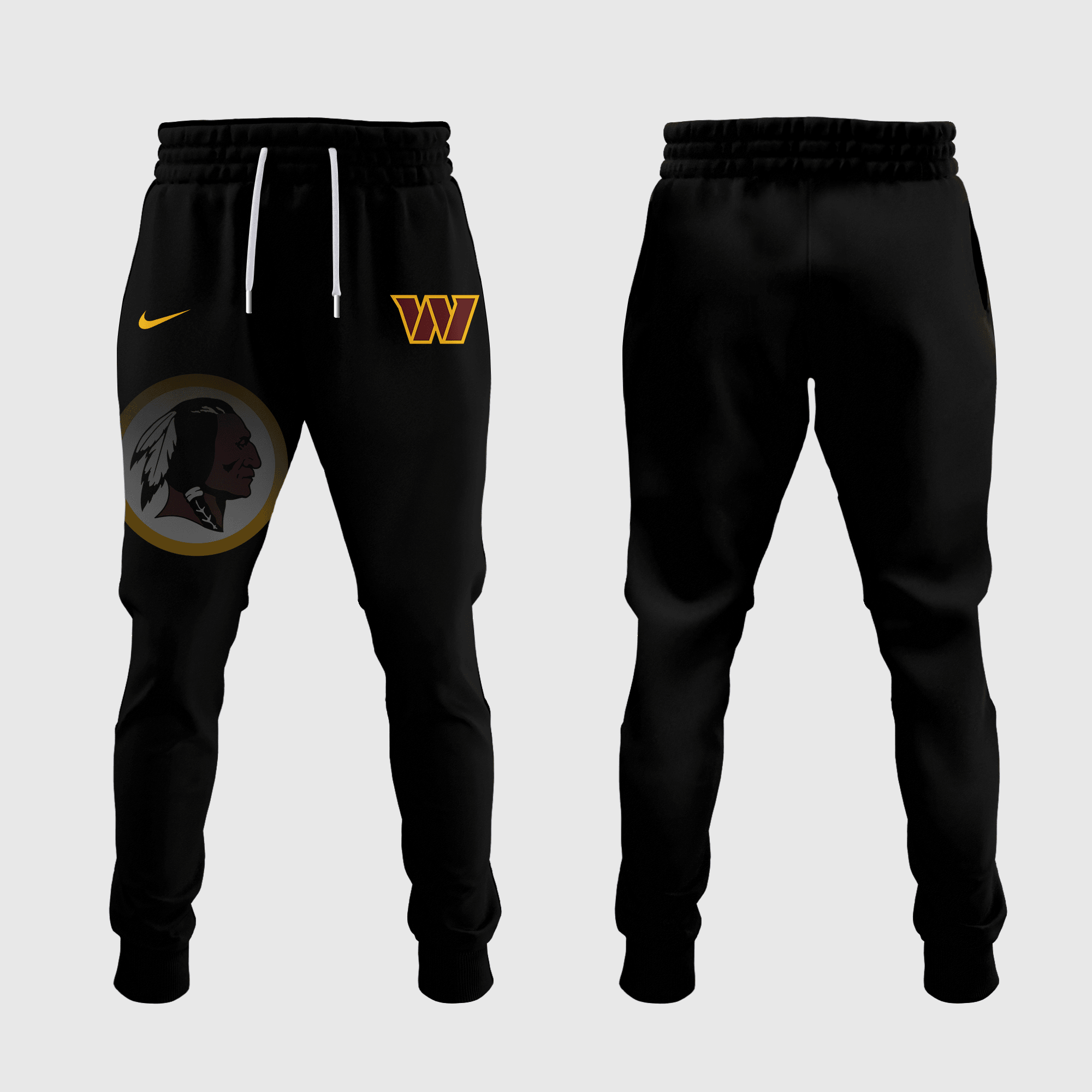 Mens Antigua Black Washington Commanders Idol Jogger Panxx Best Gift For Football Lovers