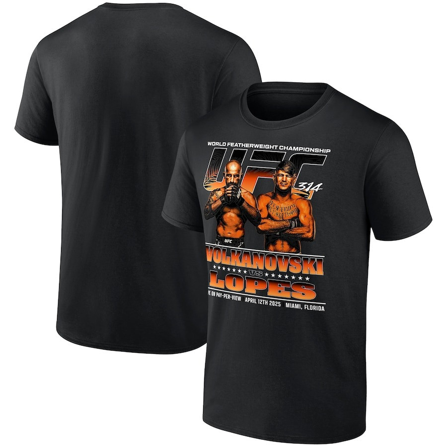 Men's Black Shirt Alexander Volkaovski T-Shirt Is Best Gift For Big Fan Lovers.