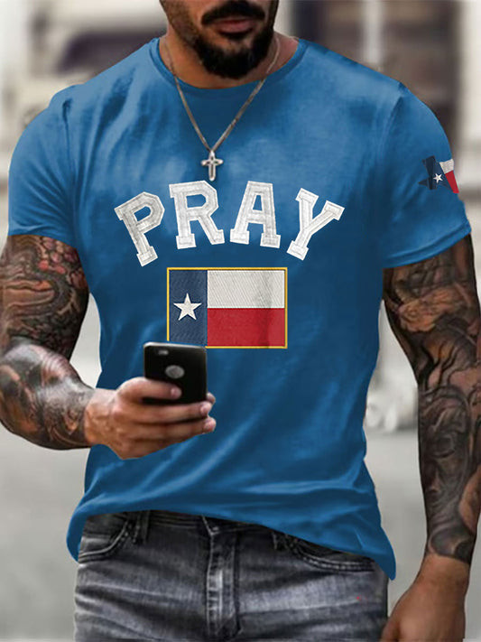 Mens Texas Strong Print Tshirt Merch Gift For Lone Star State