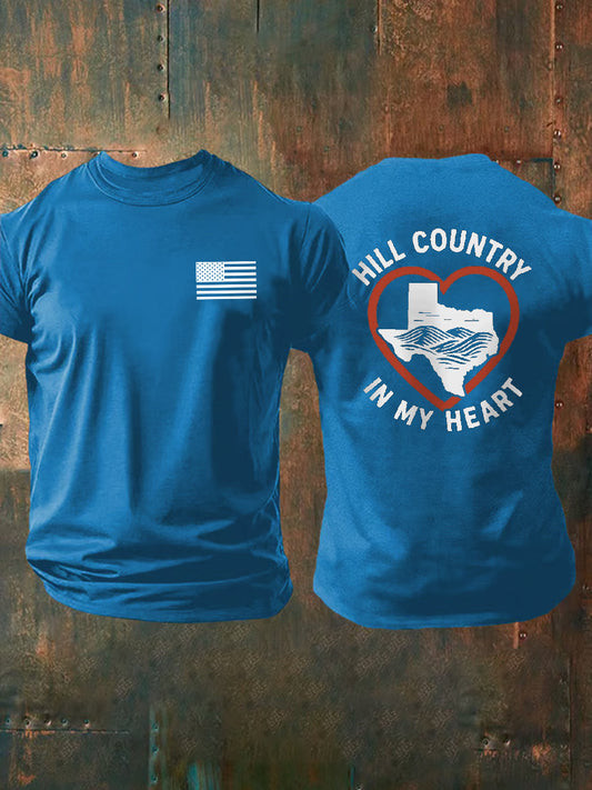 Mens Texas Strong Short Sleeve Tshirt Merch Gift For Locals