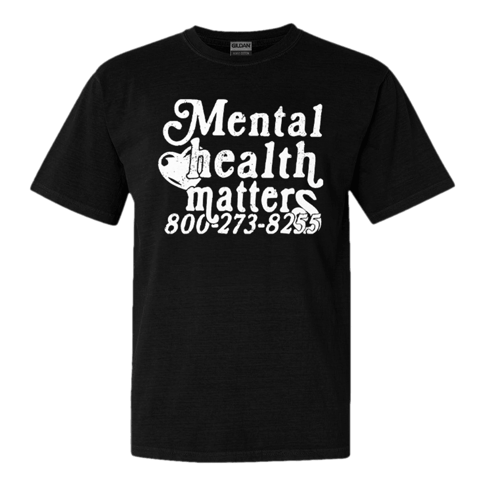 Mental Health Matters 800273-8255 Shirt Vintage T-Shirt Birthday Gift for Husband