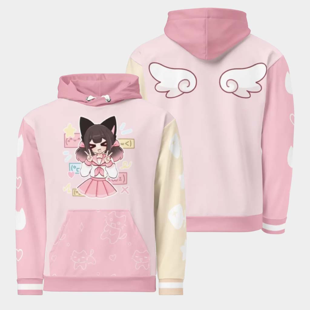 Meowbah Merch LUV Love MEOWBAH Hoodie Meowbah Hoodie Gifts For Best Friends