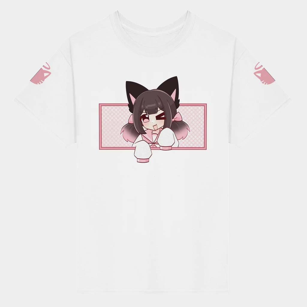 Meowbah Merch Peekameow T-Shirt White Birthday Gift For Daughter