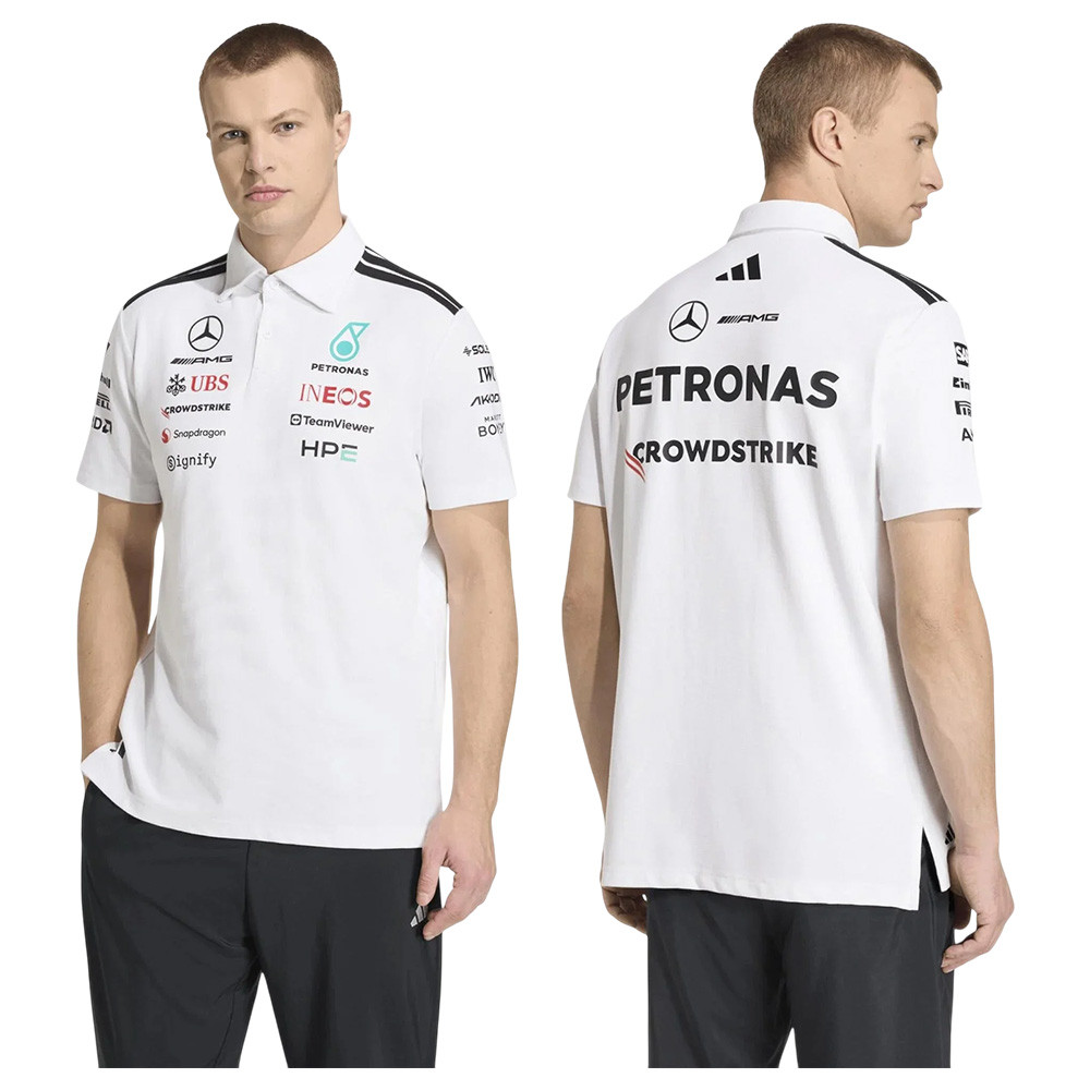 Mercedes AMG F1 Adidas 2026 Team Engineers Polo Shirt F1 Miami 2026 Merch Present For Boyfriend