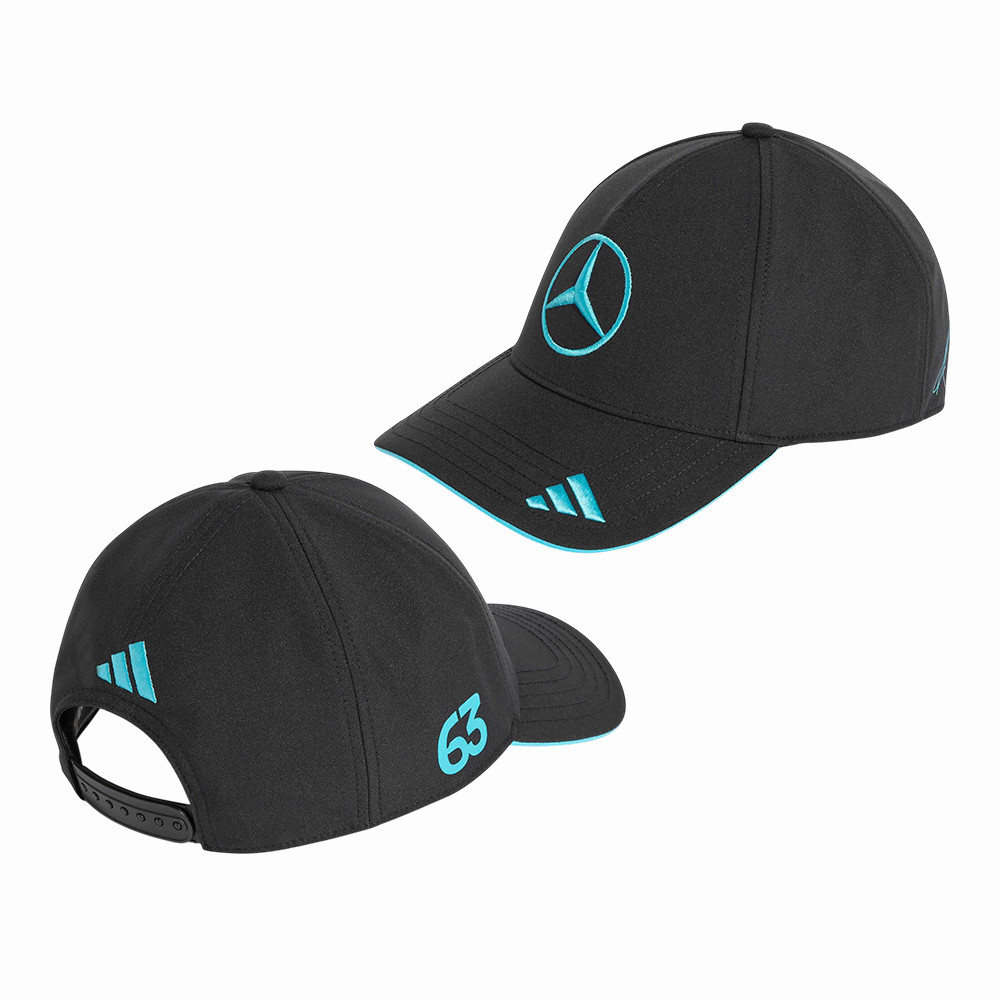 Mercedes AMG F1 Adidas George Russell Hat F1 Miami 2026 Baseball Cap Gift For Boyfriend