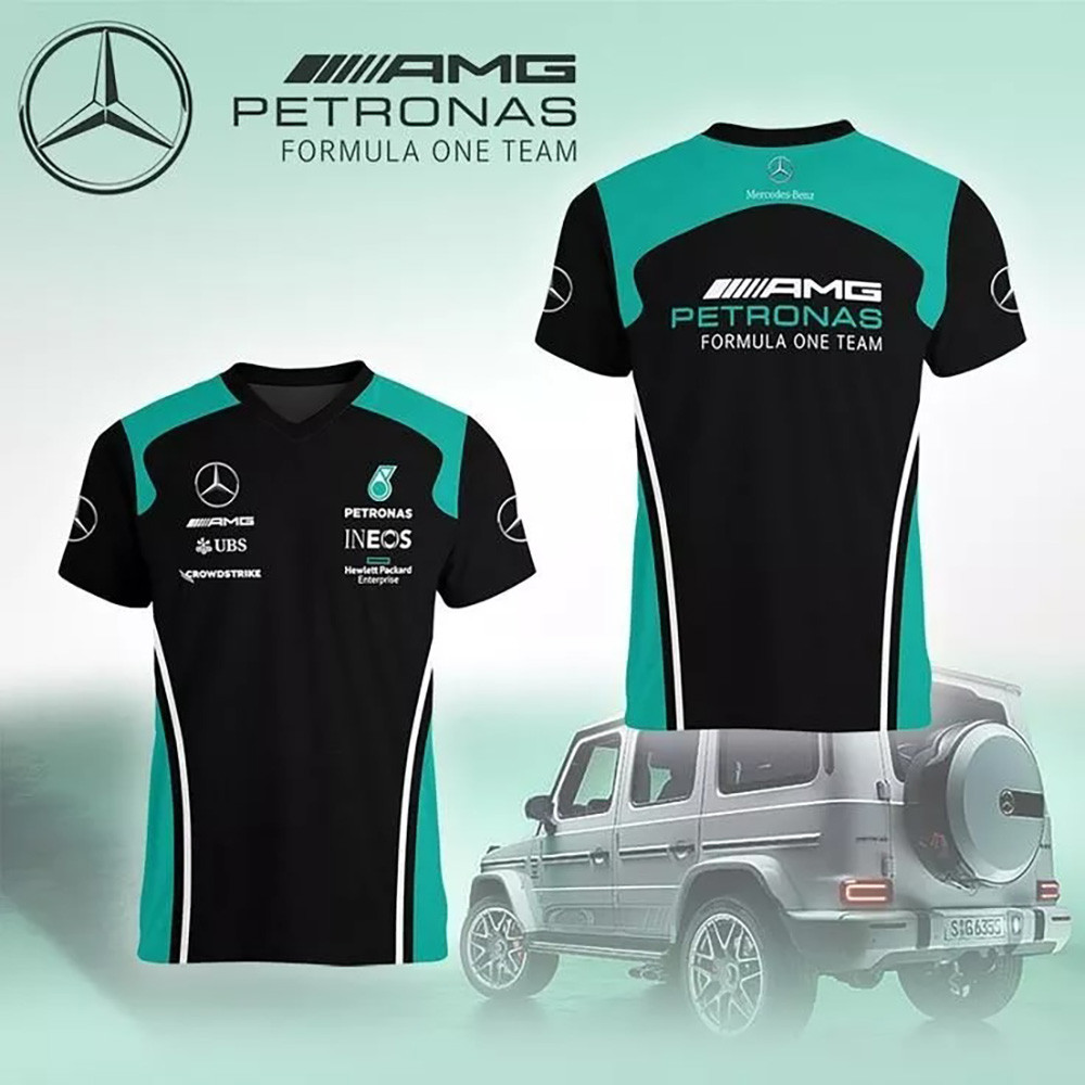 Mercedes AMG Racing Reprint F1 Jersey Gifts For Racing Fans