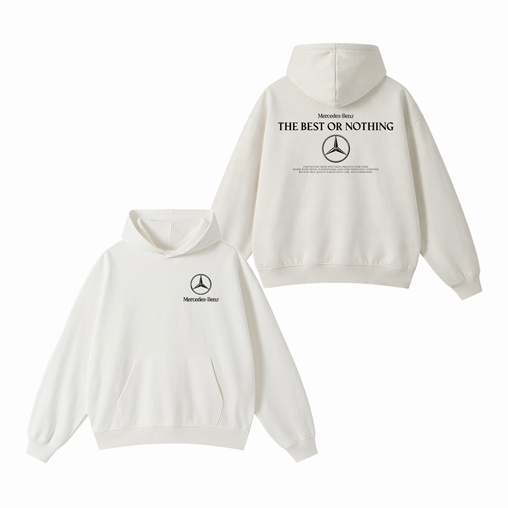 Mercedes Benz The Best Or Nothing Hoodie Mercedes Benz Clothing Automotive Gift