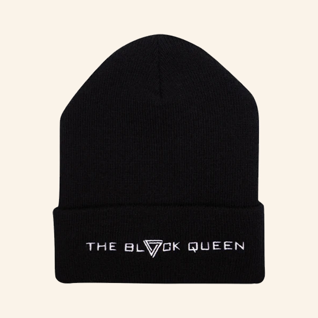 Merch Connection Beanie The Black Queen Logo Beanie Gifts For Besties
