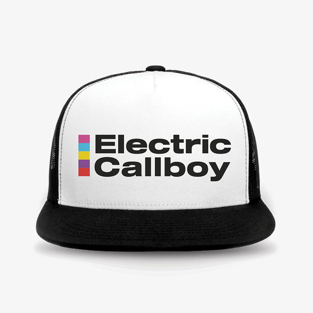 Merch Connection Hat Electric Callboy Logo Trucker Hat Snapback Gifts For Best Friend Merch Connection Hat Electric Callboy Logo Trucker Hat Snapback Gifts For Best Friend