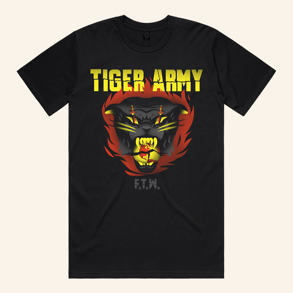 Merch Connection Raglan T-Shirt Tiger Army FTW Shirt Gift Ideas For Husband Merch Connection Raglan T-Shirt Tiger Army FTW Shirt Gift Ideas For Husband