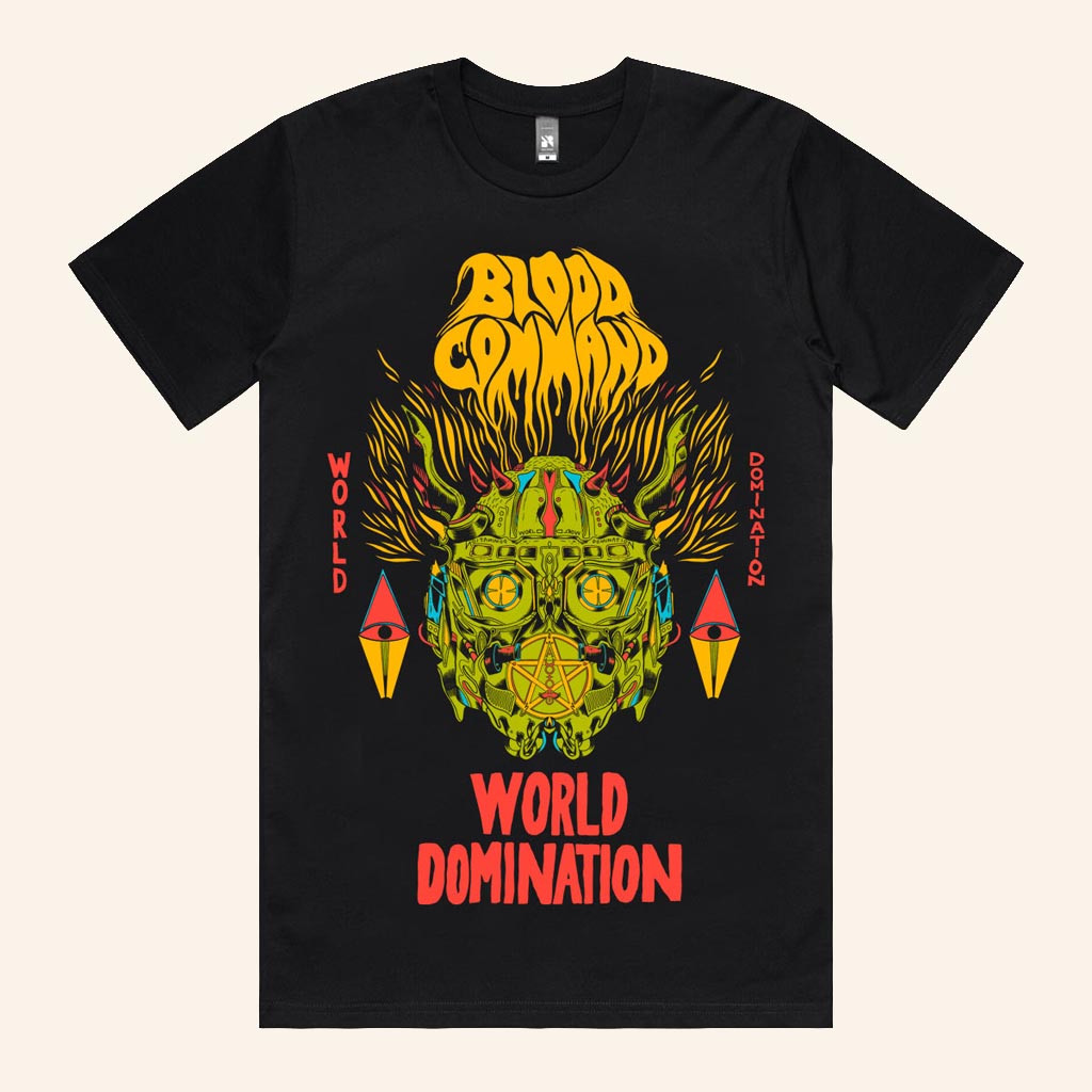 Merch Connection Shirt Blood Command World Domination Shirt Gifts For Boyfriend