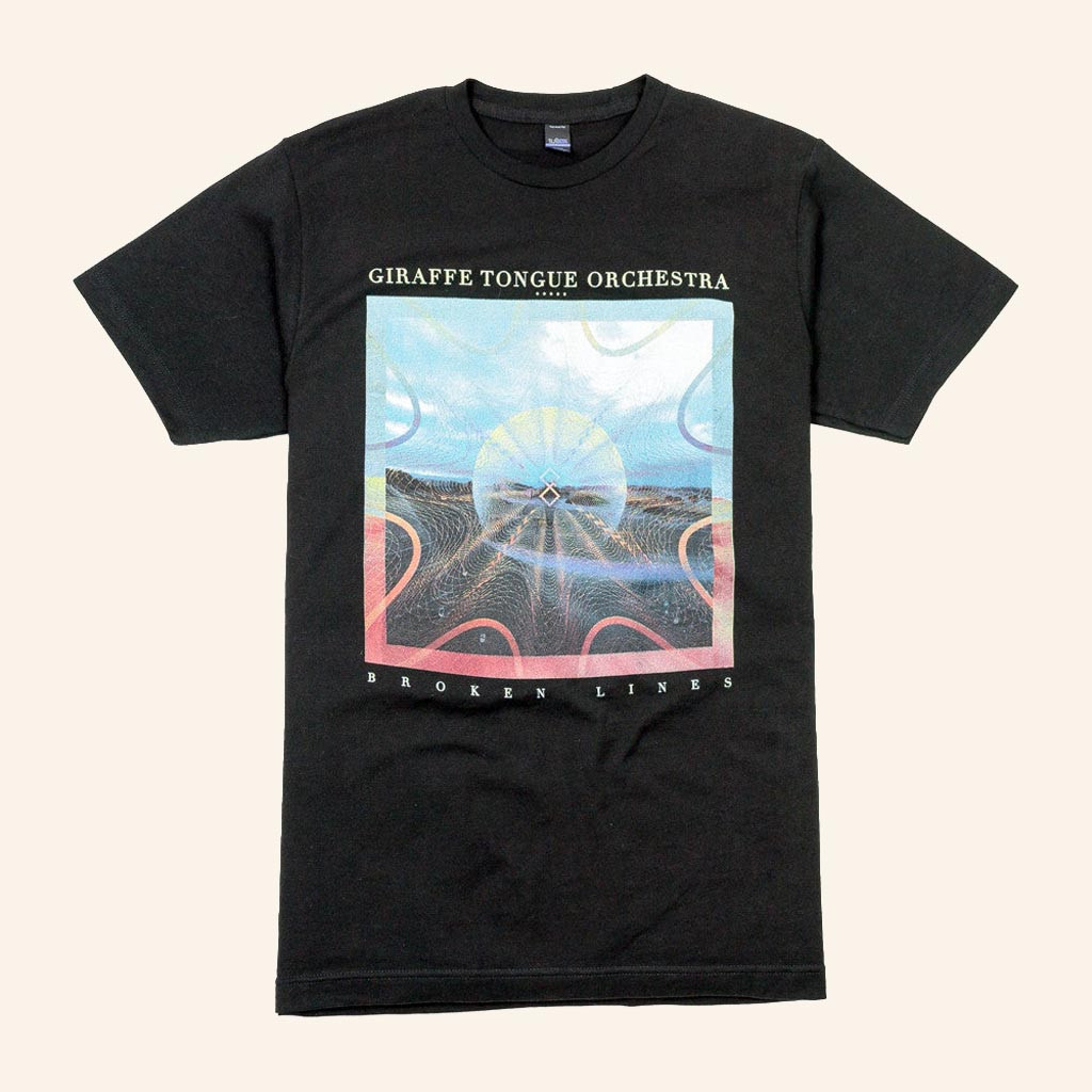 Merch Connection T-Shirt Giraffe Tongue Orchestra Broken Lines Shirt Gifts For Husband