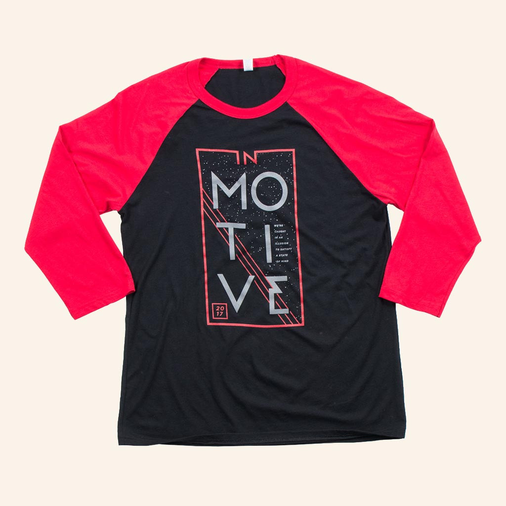 Merch Connection T-Shirt In Motive State of Mind Raglan Shirt Christmas Gifts For Friend