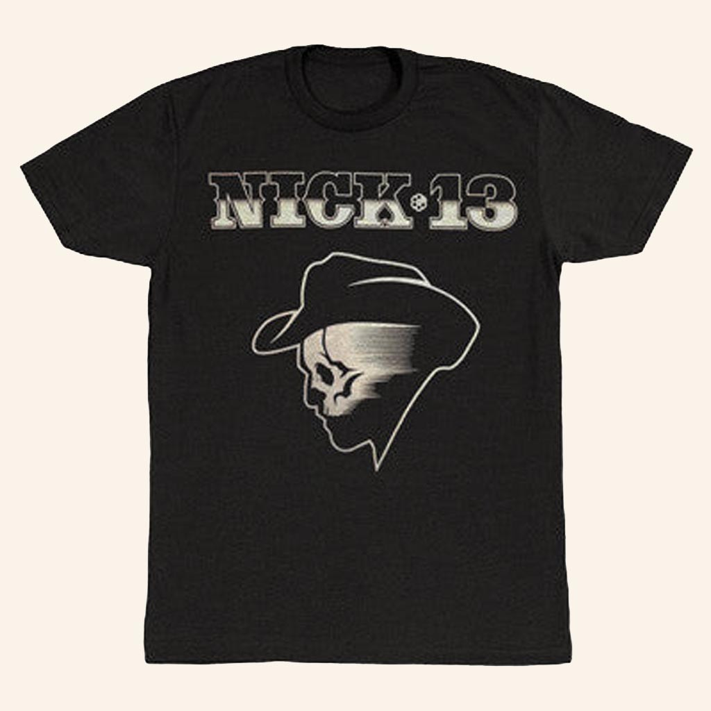 Merch Connection T-Shirt Nick 13 Cowboy Skull Shirt Xmas Gifts For Brother Merch Connection T-Shirt Nick 13 Cowboy Skull Shirt Xmas Gifts For Brother