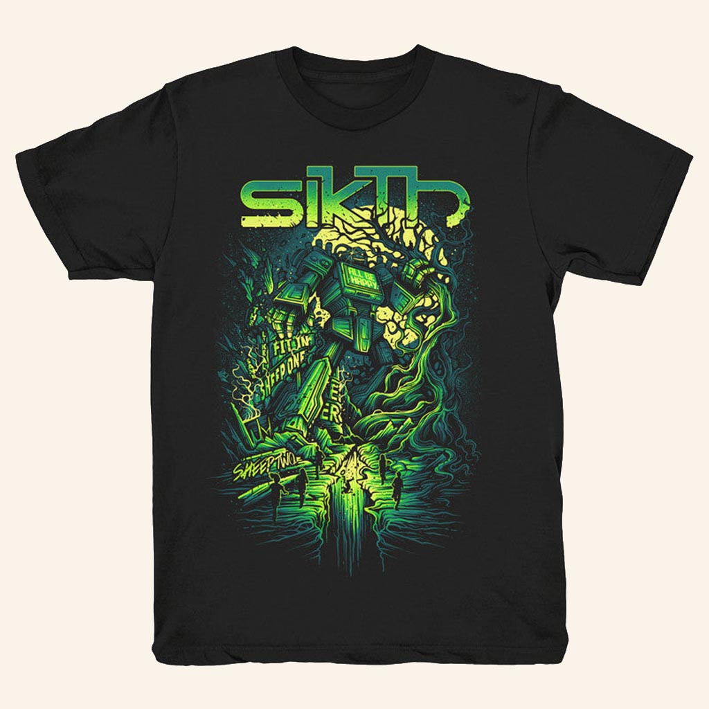 Merch Connection T-Shirt SikTh Pussyfoot Shirt Presents For Father Merch Connection T-Shirt SikTh Pussyfoot Shirt Presents For Father