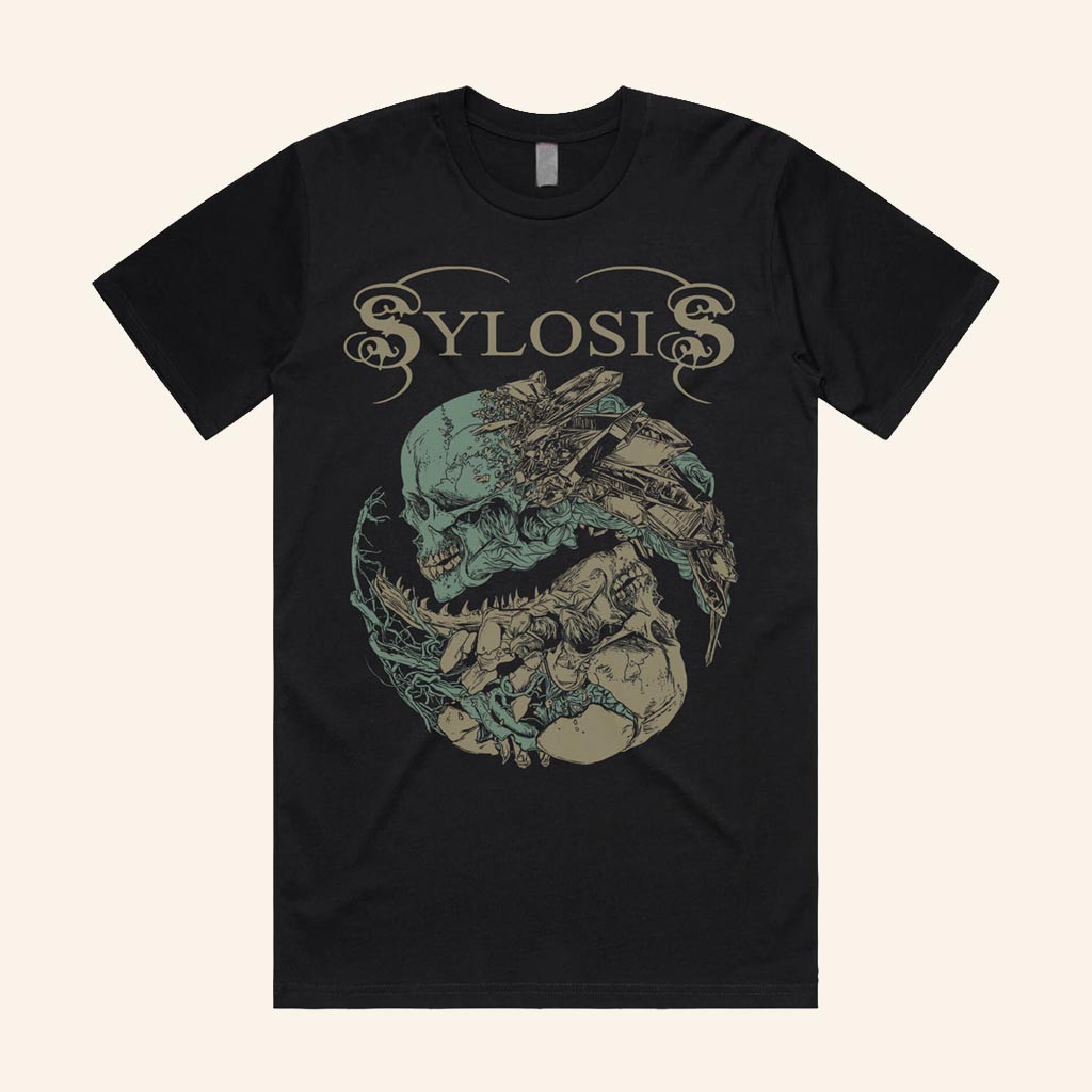 Merch Connection T-Shirt Sylosis Skull Shirt Christmas Gifts For Guys