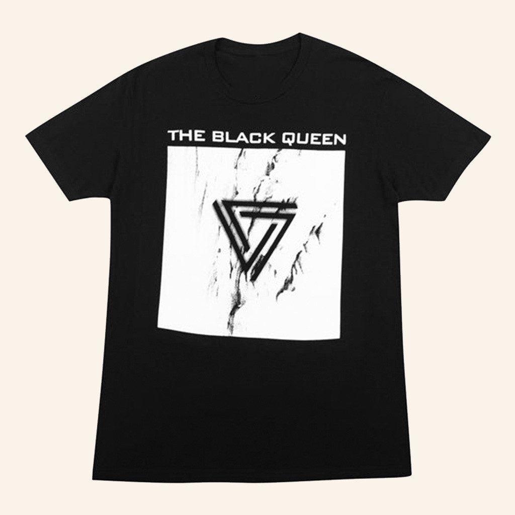 Merch Connection T-Shirt The Black Queen Symbol Shirt Gifts For Brother In Law