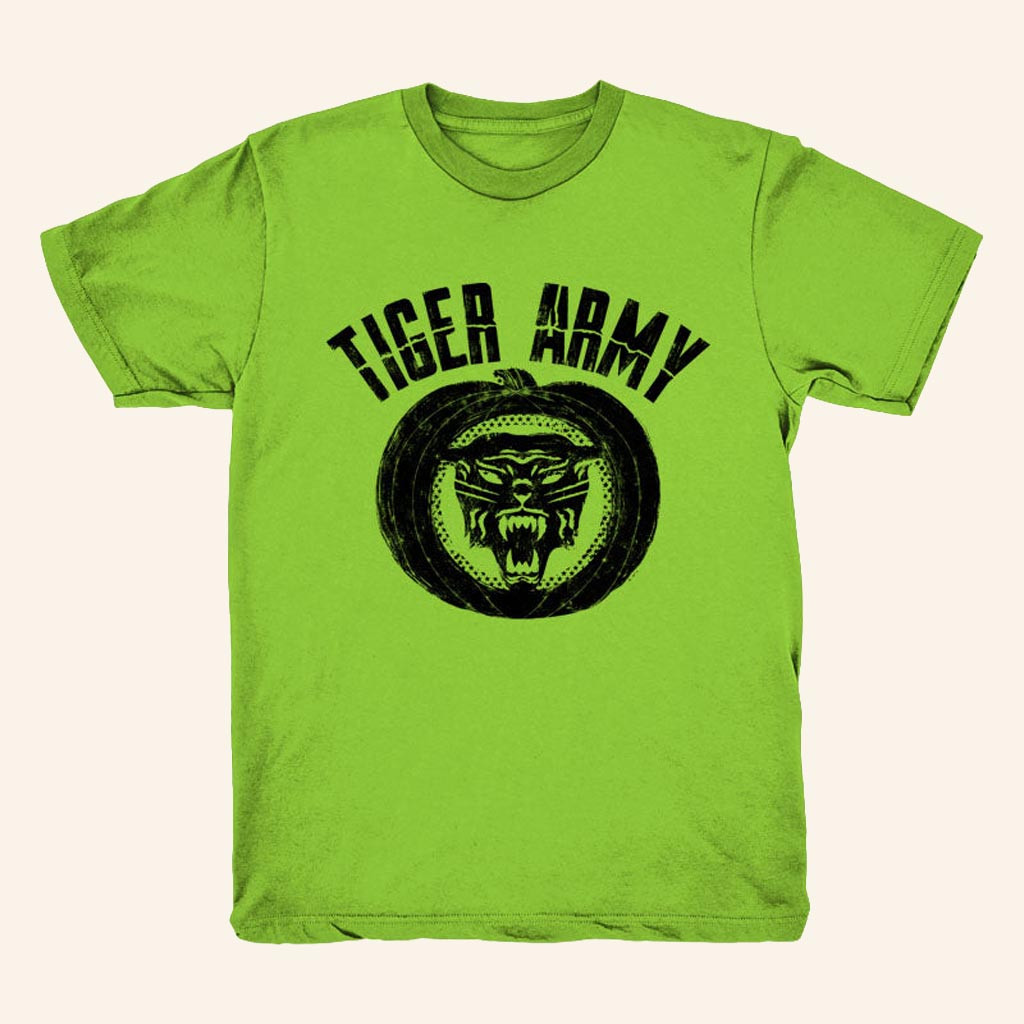 Merch Connection T-Shirt Tiger Army Halloween Florescent Green Shirt Gift Ideas For Brother