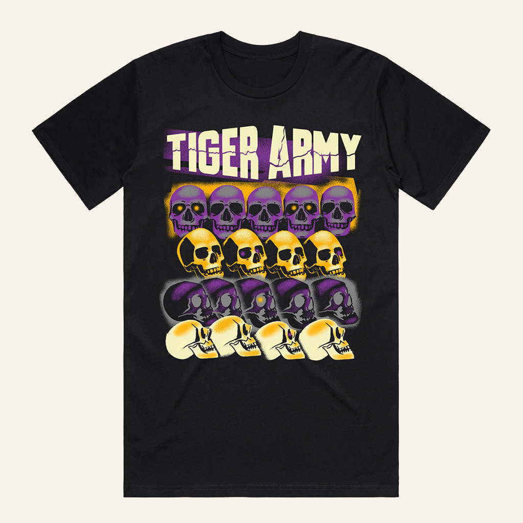 Merch Connection T-Shirt Tiger Army Skulls Shirt Xmas Gifts For Dad Merch Connection T-Shirt Tiger Army Skulls Shirt Xmas Gifts For Dad