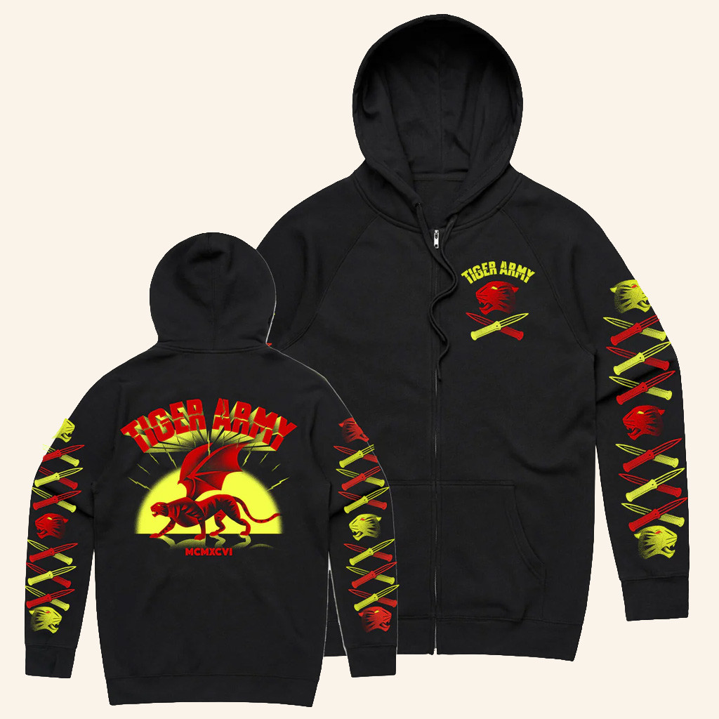 Merch Connection Zip Hoodie Tiger Army Deco Tiger Hoodie Christmas Present For Son Merch Connection Zip Hoodie Tiger Army Deco Tiger Hoodie Christmas Present For Son