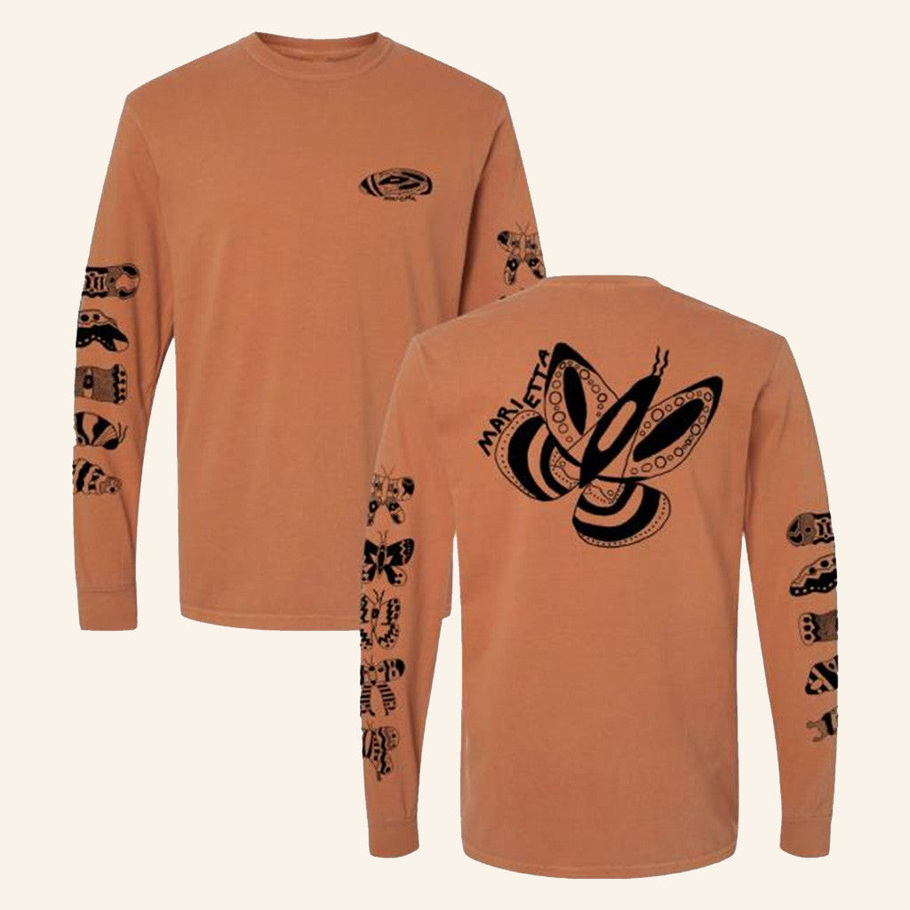 Merch In Merch Marietta Butterfly Long Sleeve T-Shirt Best Birthday Gift For Wife Merch In Merch Marietta Butterfly Long Sleeve T-Shirt Best Birthday Gift For Wife