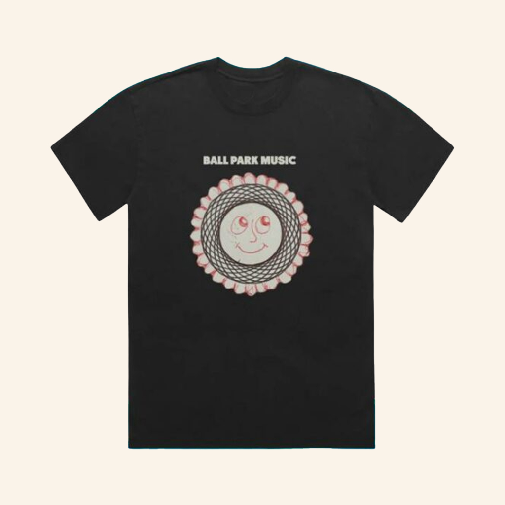 Merch Jungle T-Shirt Ball Park Music Smiley Shirt Christmas Gifts For Sister Merch Jungle T-Shirt Ball Park Music Smiley Shirt Christmas Gifts For Sister