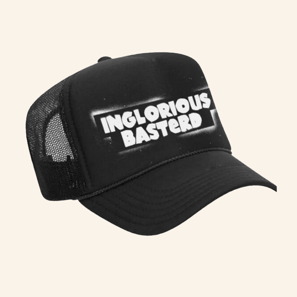 Merchbar Logic Merch Inglorious Basterd Trucker Hat Xmas Gifts For Him