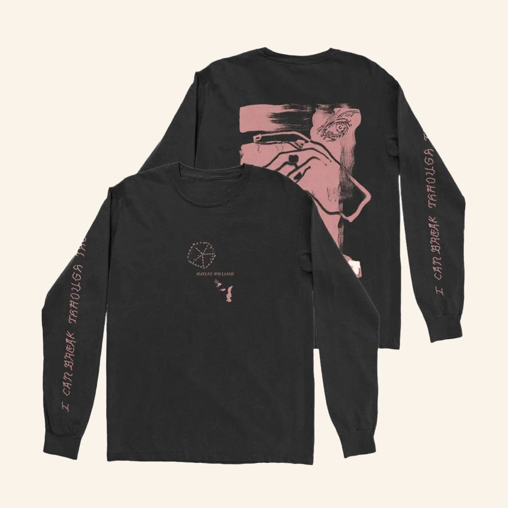 Merchbar Merch Break Through Black Long Sleeve Shirt Gift Ideas For Wife Merchbar Merch Break Through Black Long Sleeve Shirt Gift Ideas For Wife