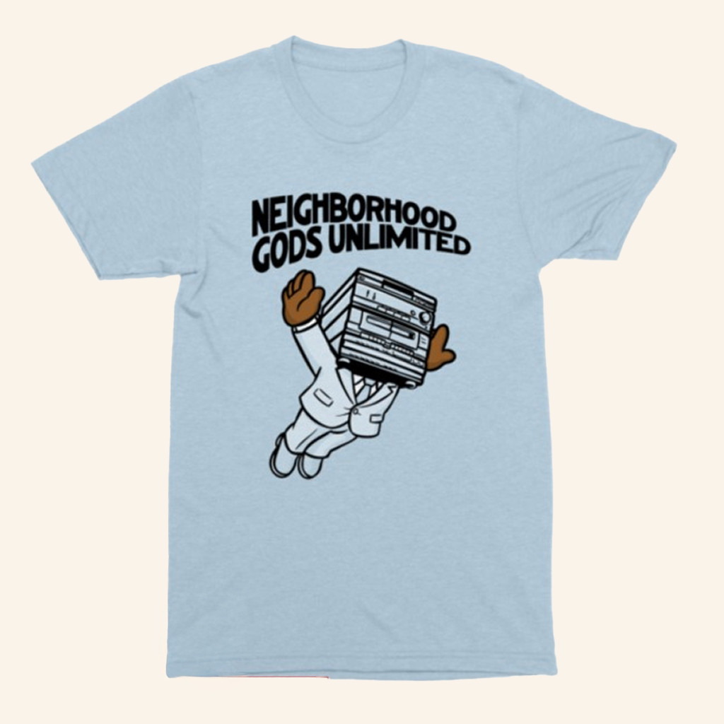 Merchengine Merch Mario Neighborhood Gods Unlimited T-Shirt Christmas Gifts For Guys