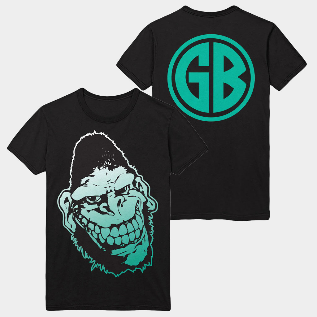 Merchnow Merch Gorilla Biscuits Gorilla Black T-Shirt GB Shirt Best Gifts For Him