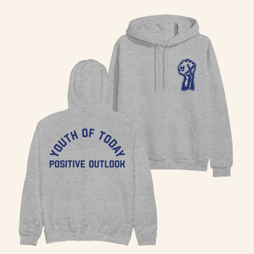 Merchnow Merch Youth Of Today Positive Outlook Hoodie Birthday Gifts For Boyfriend
