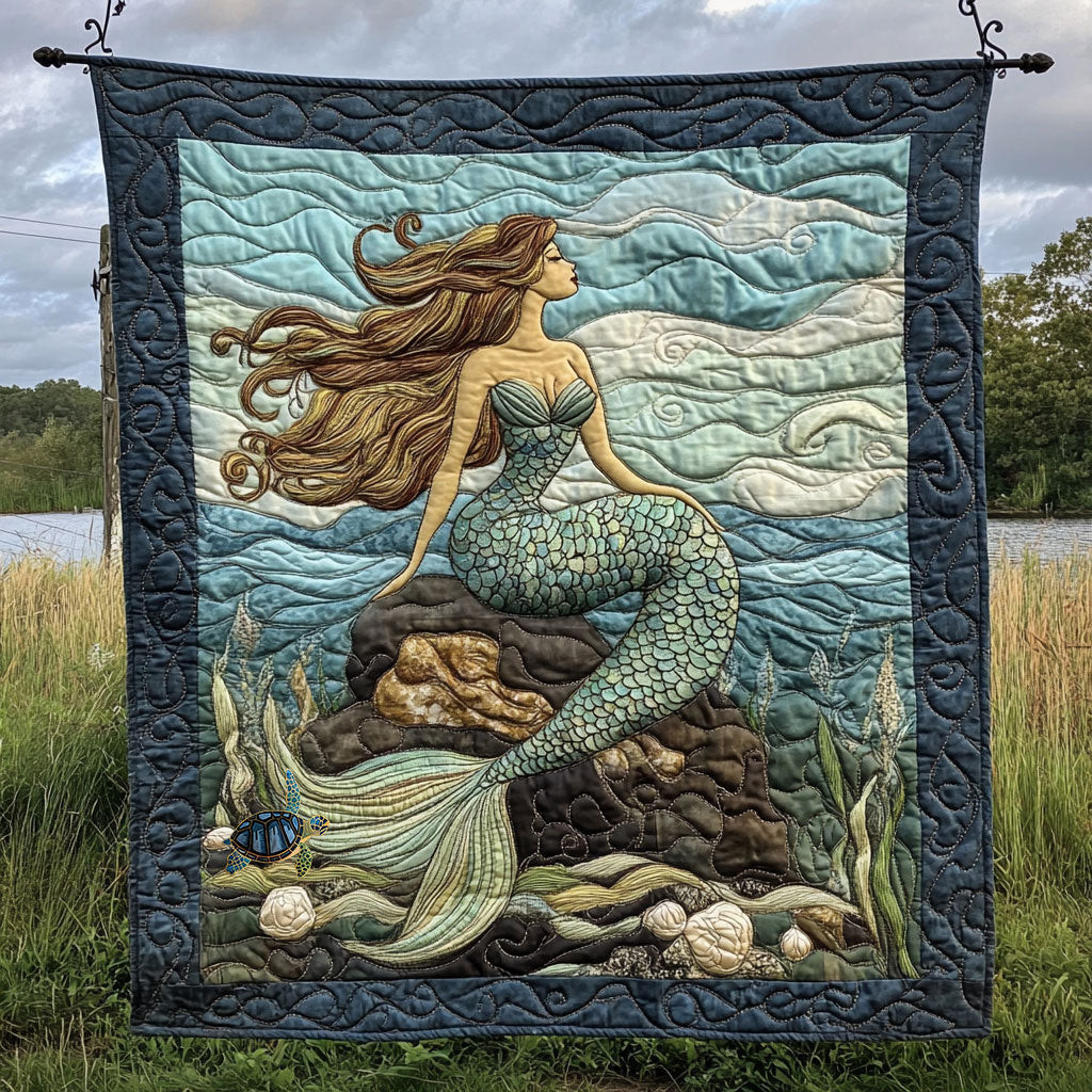 Mermaid Quilt Blanket Soft Throw Blanket Awesome Mother's Day Gifts For Mom