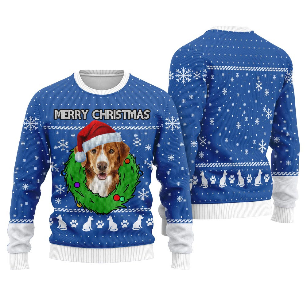 Merry Christmas Custom Dog Christmas Sweater Royal Family Gifts For Christmas