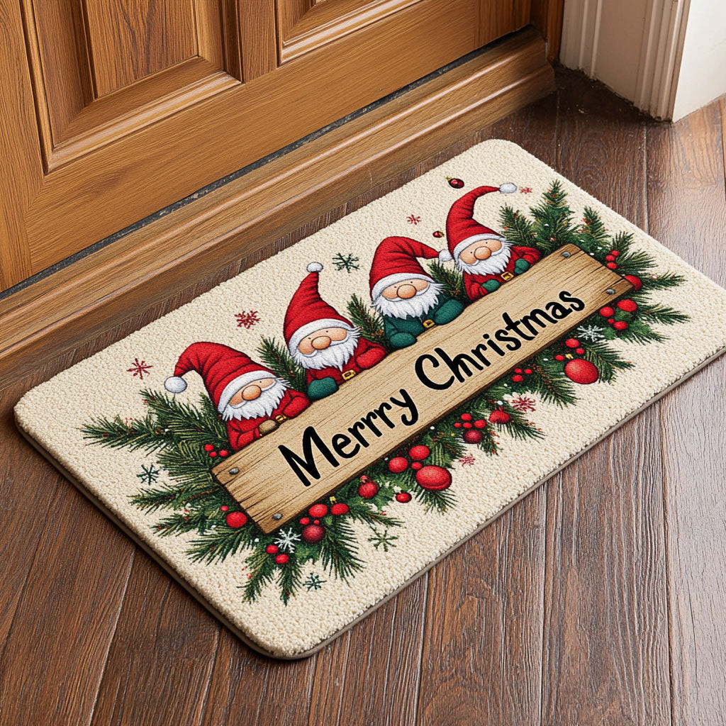 Merry Christmas Doormat Perfect Gift For Friends and Family on Christmas Day